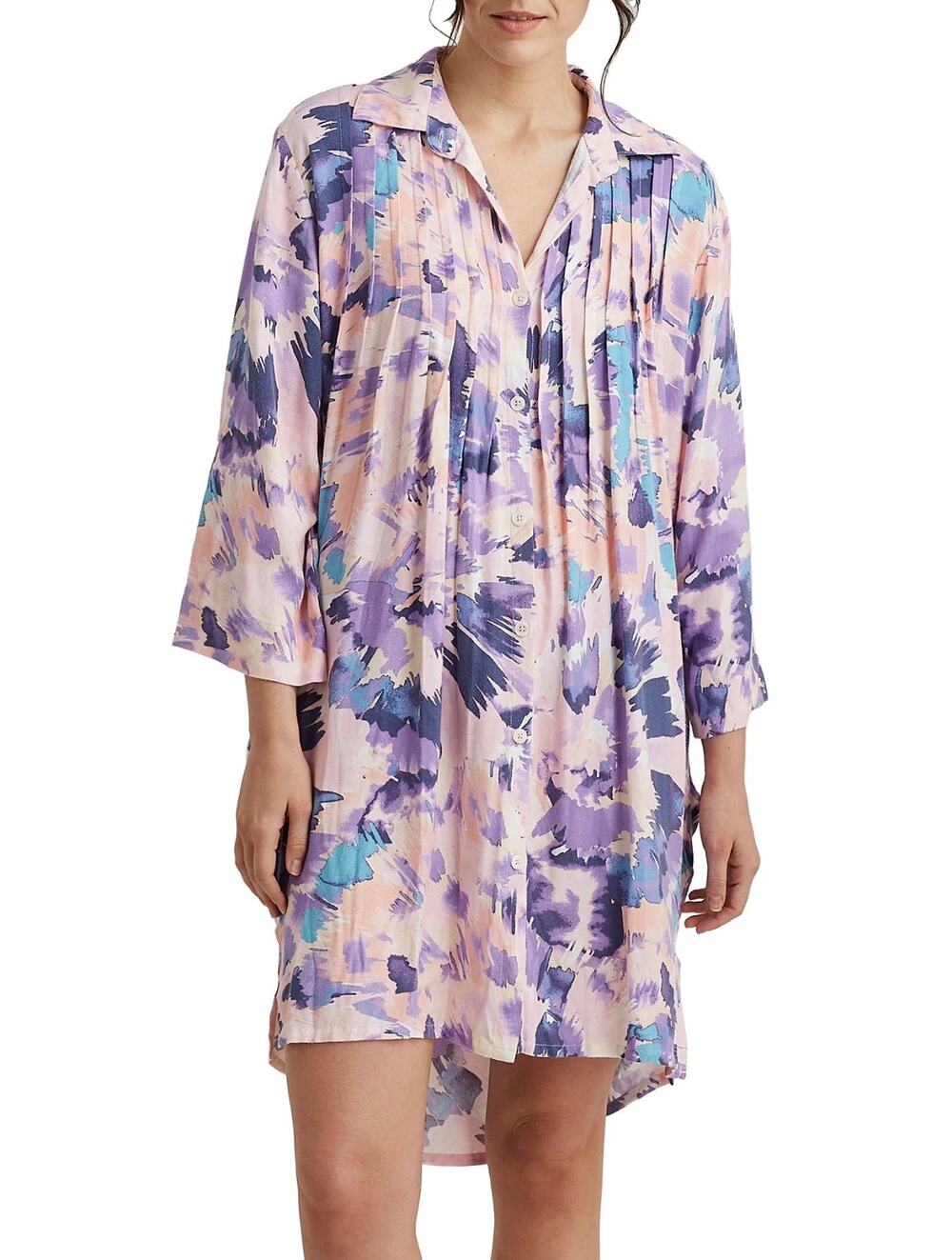 Papinelle Willow Night Shirt Gown Flannel Viscose Soft and Cozy Medium